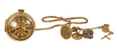 Lot 765 - John Moncreif/Moncrief pocket watch