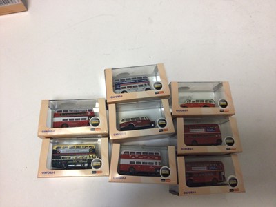 Lot 167 - Oxford Omibus N gauge buses, Eddie Stobart lorry and cars (19)