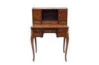 Lot 1353 - Late 18th century French Kingwood and gilt...