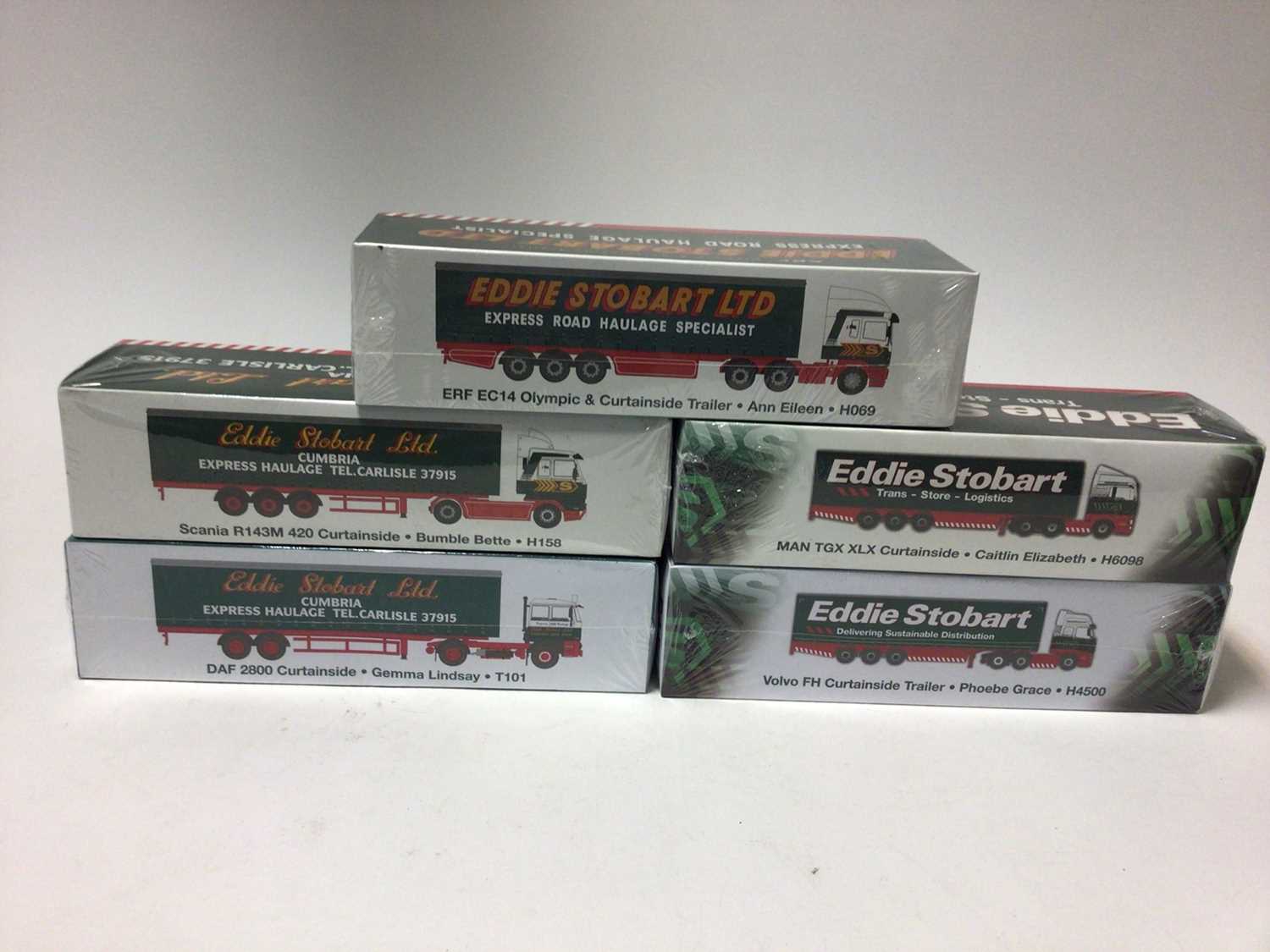 Lot 199 - Atlas Editions Eddie Stobbart 1:76 Special Edition Collector's diecast models (20)