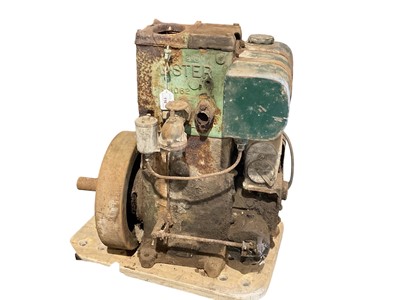 Lot 116 - Lister Stationary engine numbered 1062, for restoration.