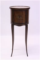 Lot 1357 - 19th century Dutch mahogany and floral...