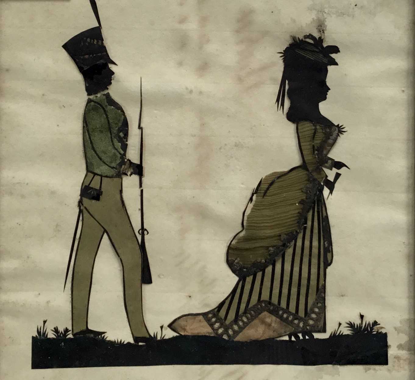 Cut out paper, selling 19 th century