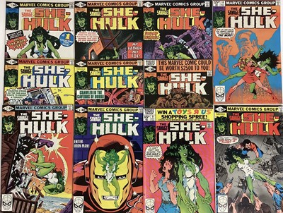 Lot 26 - Marvel comics The Savage She-Hulk 1980. Issues 1 - 11, to include issue 1 the 1st appearance and origin. English and American price variants. (11)