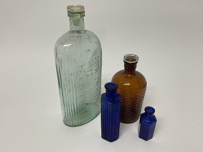 Lot 65 - Poison bottle group