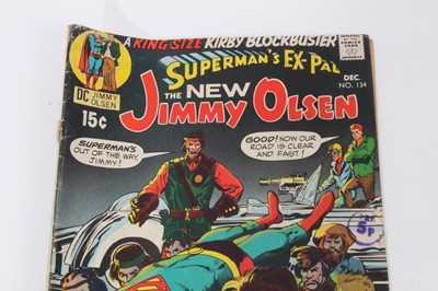 Lot 1 - DC Comics 1970 Superman's Ex-Pal The New Jimmy Olsen #134, TheFirst Appearance of Darkseid