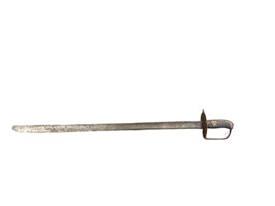 Lot 811 - George III 1796 Pattern heavy cavalry troopers sword