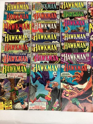 Lot 112 - Twenty three 1960's DC Comics, Hawkman together with five The Atom and Hawkman comics