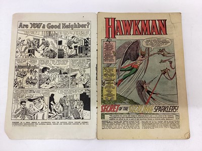 Lot 112 - Twenty three 1960's DC Comics, Hawkman together with five The Atom and Hawkman comics