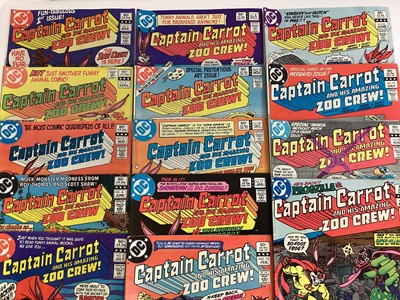 Lot 58 - DC Comics 1980's Captain Carrot and his amazing zoo crew #1-20 Missing #14