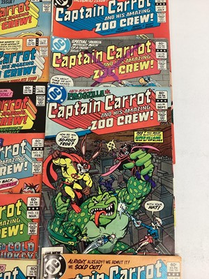 Lot 58 - DC Comics 1980's Captain Carrot and his amazing zoo crew #1-20 Missing #14