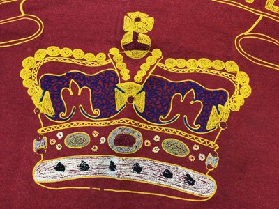 Lot 176 - The Coronation of H.M.King Edward VII / King George V, fine ‘Long Live The King’ banner