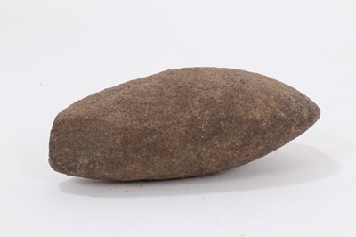 Lot 950 - Neolithic groundstone axe, c.10,000 - 2200 BC. Provenance: Found Doncaster, South Yorkshire