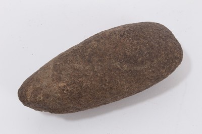 Lot 950 - Neolithic groundstone axe, c.10,000 - 2200 BC. Provenance: Found Doncaster, South Yorkshire