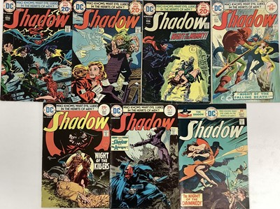 Lot 79 - Seven DC Comics 1970's The Shadow #5 #7 #8 #9 #10 #11 #12