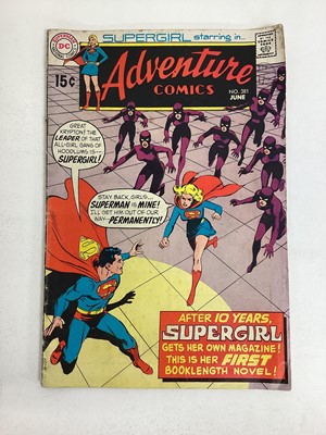 Lot 67 - Thirteen 1969-1972 DC Comics, Supergirl Starring in Adventure Comics #381 #384 #385 #387 #388 #395 #400 #404 #406 #407 #408 #411 #422
