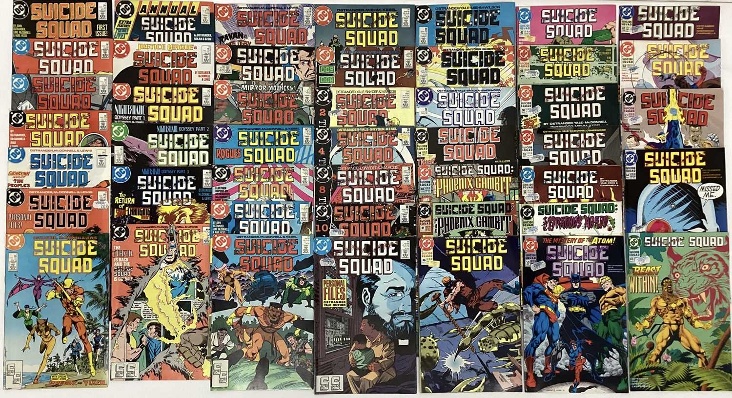 Lot 99 - Large quantity of 1980's and 90's DC Comics , Suicide Squad to include #1 #2 #3