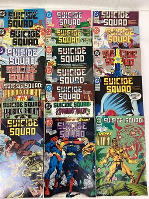 Lot 99 - Large quantity of 1980's and 90's DC Comics , Suicide Squad to include #1 #2 #3