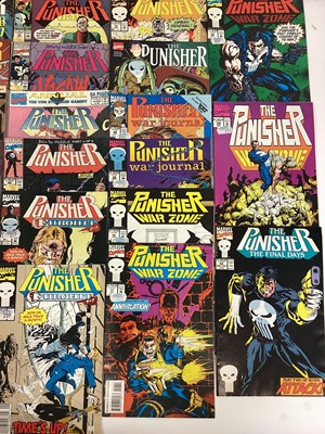 Lot 32 - Marvel comics The punisher. Mixed group from 1989 to 1993. American prices, approximately 35 comics.