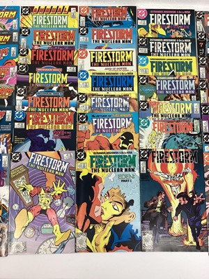 Lot 98 - Large quantity of mostly 1980's DC Comics, Firestorm The nuclear Man