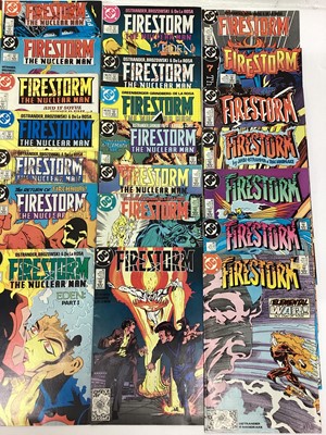 Lot 98 - Large quantity of mostly 1980's DC Comics, Firestorm The nuclear Man