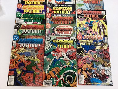 Lot 97 - Quantity of 1980's DC Comics, Doom Patrol! #1-18 missing #13 together with The Doom Patrol! ANNUAL #1 1988 and The Doom Patrol! And Suicide Squad #1 1988