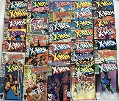 Lot 87 - Marvel comics The Uncanny X-Men (1986 to 1991). Large incomplete run from issues 201 to 300. To include issue 234, Alien Wolverine front cover. Mostly American price variants. Approximately 90 comi...