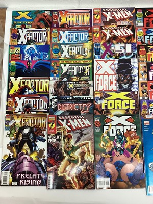 Lot 88 - Large collection of Marvel comics Mostly 1990's. To include X-Force, X-Factor, X-Men and others. Includes X-Force issue 2, 2nd apperance of Deadpool. Mostly American price variants. Approximately 1...