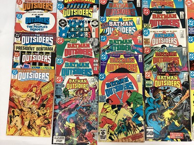 Lot 90 - Quantity of 1980's DC Comics, The Outsiders together with Batman and The Outsiders