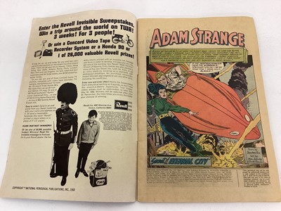 Lot 71 - Seven 1969-70 DC Comics, Adam Strange Adventures #217 #218 #219 #220 #222 #223 #226