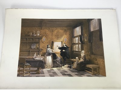 Lot 148 - Louis Haghe (1806-1885) five original lithographs, 28cm x 37cm, unframed
