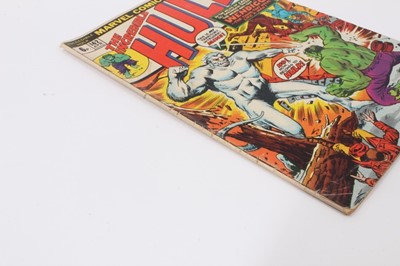 Lot 7 - Marvel comics the Incredible Hulk issue 162 (1973). 1st apperance of Wendigo. Priced 6p (1)
