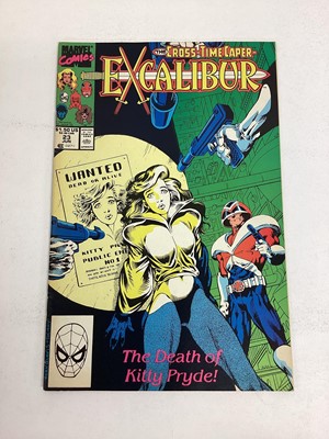 Lot 68 - Marvel comics Excalibur mixed group from 1989 to early 2000's. Mainly American price varients. Approximately 20 comics.