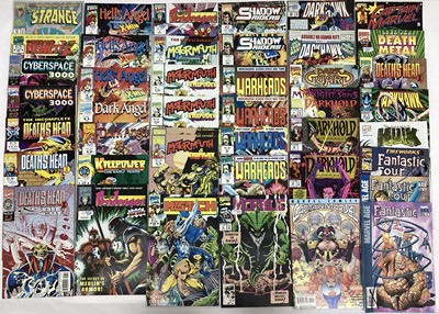 Lot 120 - Large box of Marvel comics mostly 1990's. To include The Secret Defenders, Thor, The Avengers, Fantastic Four and others. Approximately 230 comics.