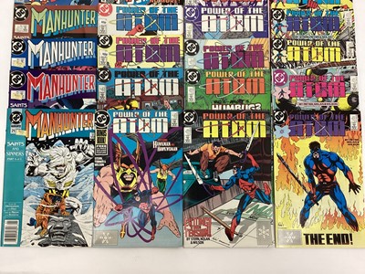 Lot 116 - DC Comics, Complete run of 1988-89 Power of the Atom #1-18, complete run of 1988-90 Manhunter #1-24, complete run of 1986-87 Electric Warrior #1-18, complete run of 1975-76 Beowulf Dragon Slayer #1...