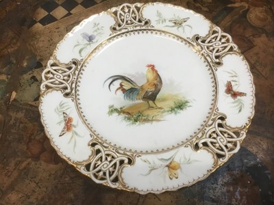 Lot 267 - Mid 19th century decorative plate