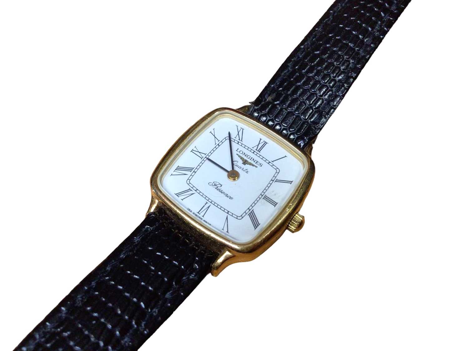 Lot 152 - Longines Presence quartz wristwatch