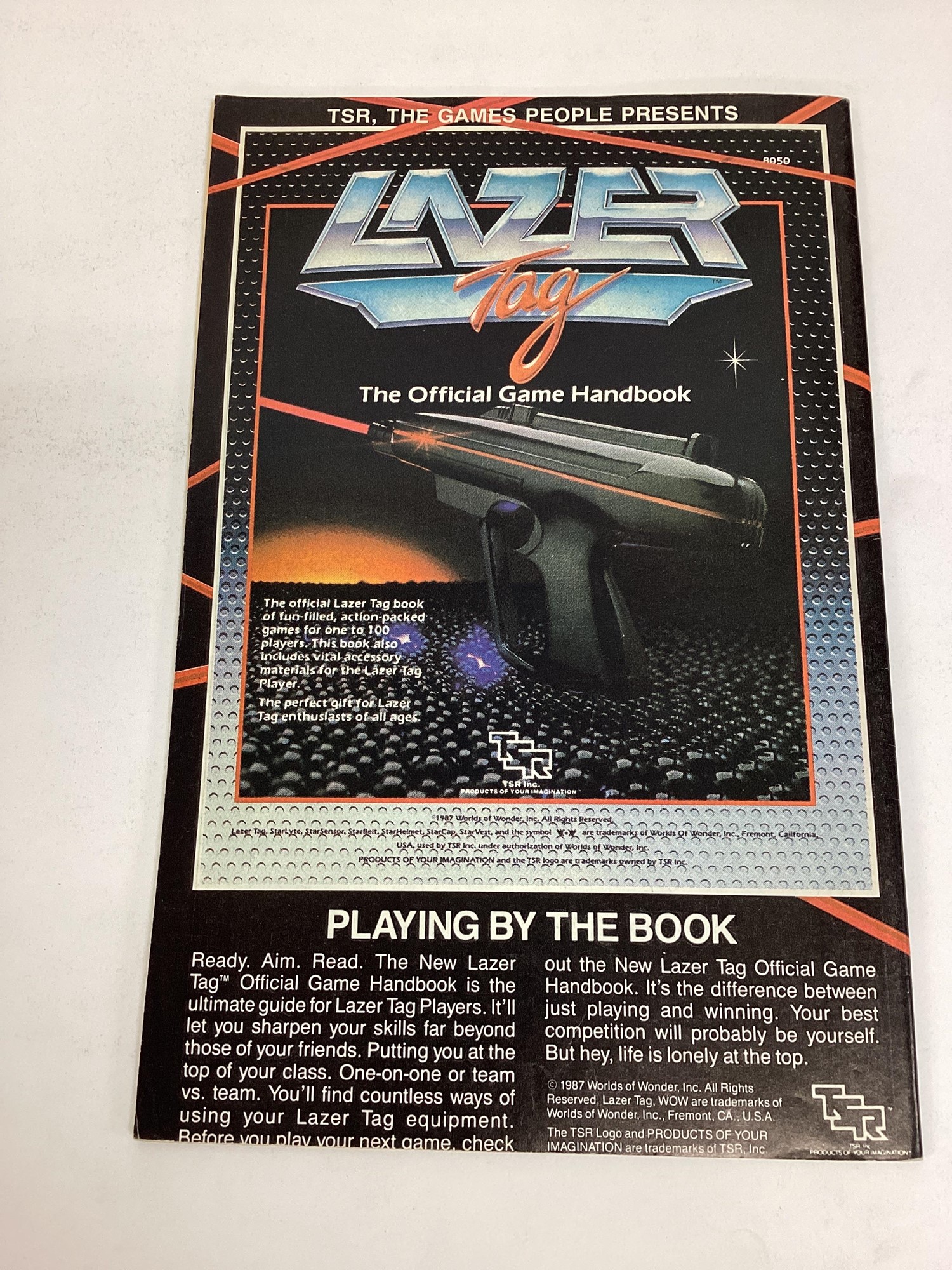 1986 WOW Worlds of Wonder Lazer Tag (Laser Tag) Game Kit with Box (1A)