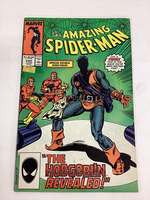 Lot 57 - Quantity of Marvel comics The Amazing Spider-Man 1980's and 1990's. To also include the Spectacular Spider-Man and Web of Spider-Man, including issue 50 (1989) approximately 20 comics.