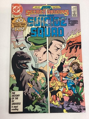 Lot 36 - Quantity of DC Comics 1980's and 90's, Secret Origins #1 #2 #7 #8 #10 #12 #13 #14 #16 #17 #18 #19 #21 #24 #25 #26 #27 #28 #29 #30 #40 #42 #44 #47 #49 together with Secret Origins Annual 1989 #3