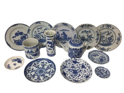 Lot 276 - Group of Chinese blue and white porcelain