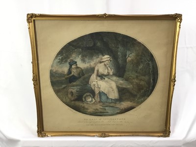 Lot 82 - Group of five various 18th / 19th century prints, all framed. Provenance: Estate of David Tron, Kings Road Antiques Dealer