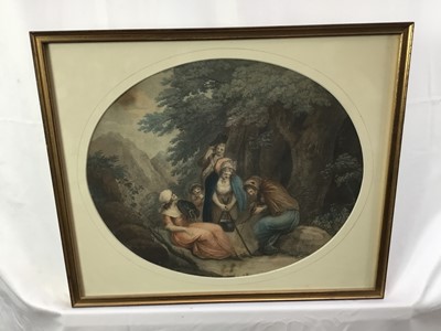 Lot 82 - Group of five various 18th / 19th century prints, all framed. Provenance: Estate of David Tron, Kings Road Antiques Dealer