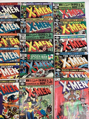 Lot 62 - Marve comics the uncanny X-Men (1979 to 1982). Incomplete run from issue 125 to 159. Includes issue 125, the return of Phoenix, and issue 140. Also includes X-men king sized annual #6. Approximatel...