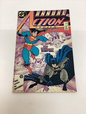Lot 96 - Selection of mostly 1980's and 90's DC Comics, Superman in Action Comics.