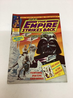Lot 113 - Marvel comics Star Wars weekly 1979 and 1980. To include issue 50. English price variants, approximately 20 comics.