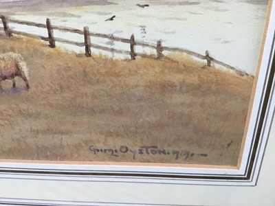 Lot 116 - George Oyston (1861-1937), four watercolours