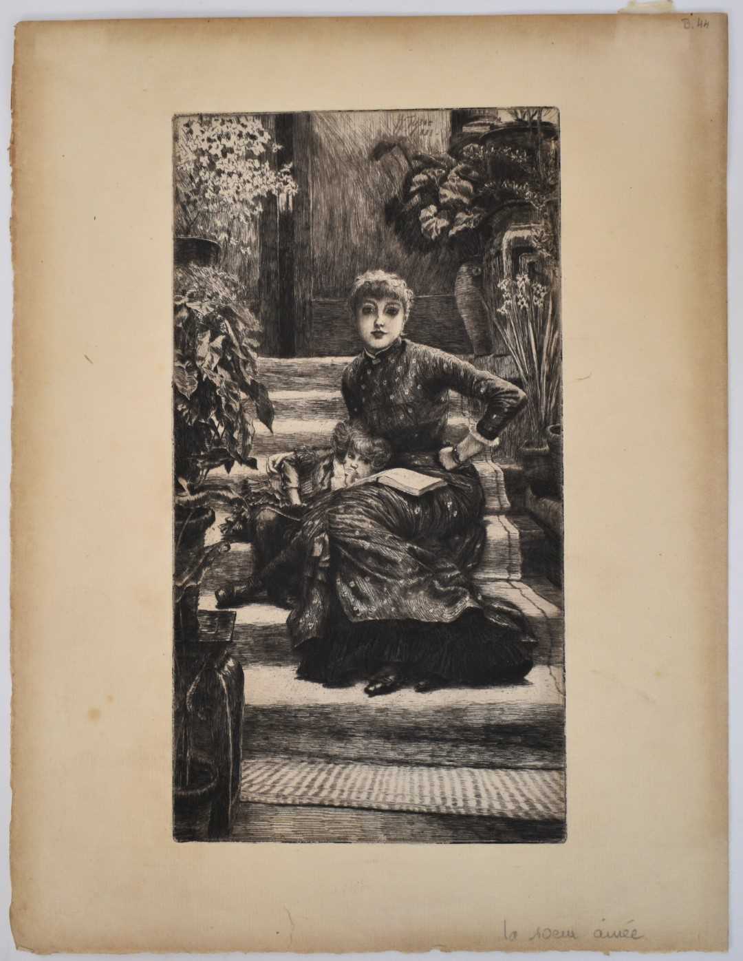 Lot 1229 James J. J. Tissot 1836 1902 etching La