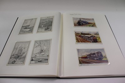 Lot 1418 - Postcards in  eight albums including mostly modern cards, Marilyn Munro, Beatles, Lord of the Rings, 007, Political photgraphs by Liz Tainsh, Colchester 1930's / 40's and other.