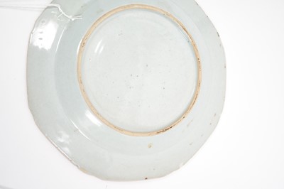 Lot 220 - A rare Chinese export plate